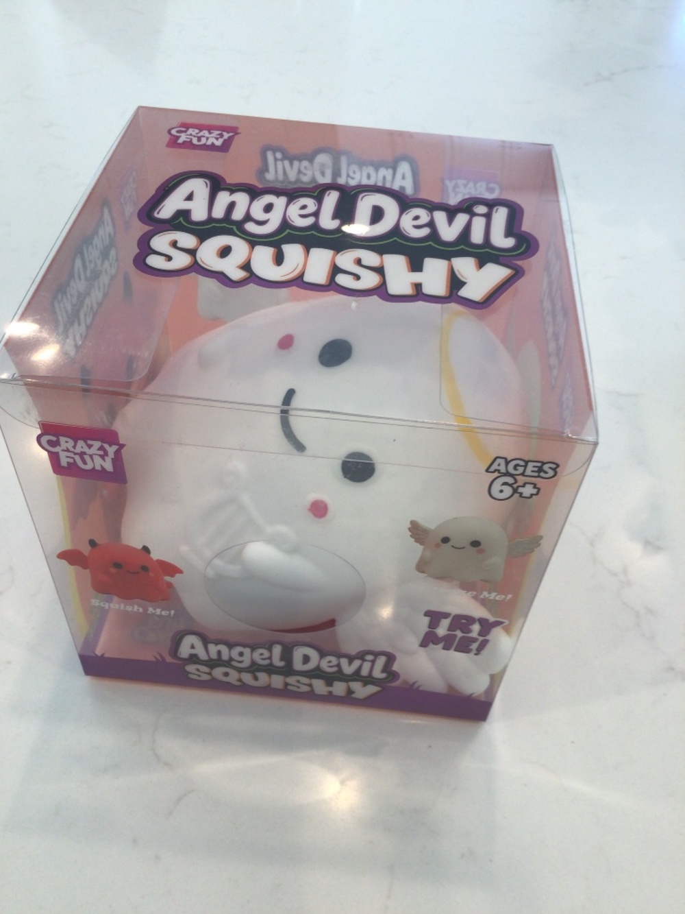 😇 ANGEL JUMBO DEVIL SQUISHY NIB